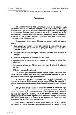 premessa - XIII Legislatura