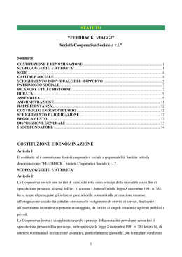 STATUTO - Istituto Magistrale "M. Immacolata"