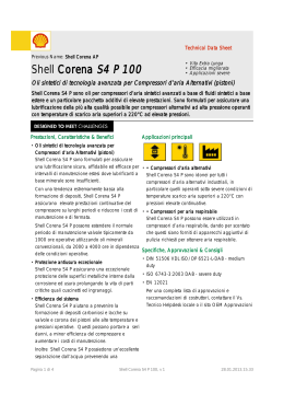 Shell Corena S4 P 100 - Geremia Lubrificanti