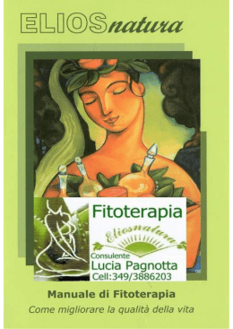 Prodotti Fitoterapia Volume 1. PDF