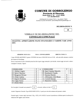 D.C.C. n. 28 del 26.05.2015