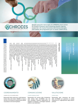AREE DI LAVORO CHRoDIS