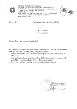 ViaVilloresi, 43 - 20024 GARBAGNATE MIL. (MI) Tel 02/9957762