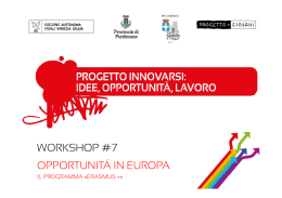 workshop_opportunità in europa