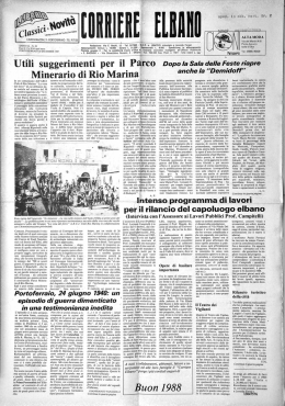 Page 1 ANNO XL -N. 23 Esceil IS c SIC