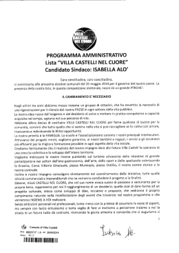 VILLA CASTELLI NEL CUORE