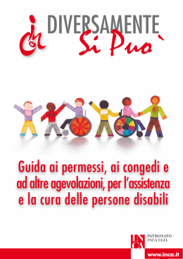 interessantissimo opuscolo: "diversamente si puo