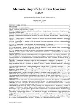 Memorie biografiche di Don Giovanni Bosco. Vol. I, Ed. 1898