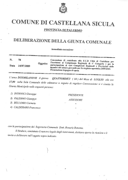 Concessione contributo alla F