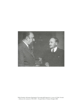 Neruda e Quasimodo