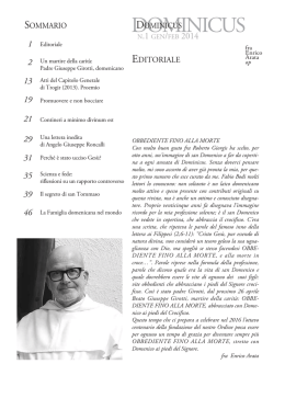 numero 1 - Frati Domenicani