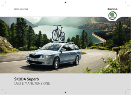 &Scaron;KODA Superb USO E MANUTENZIONE - Media Portal