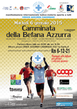 podistica corsa vero