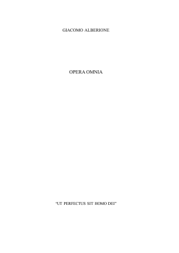 Opera Omnia - Famiglia Paolina