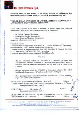 verbale aggiudicazione - II parte