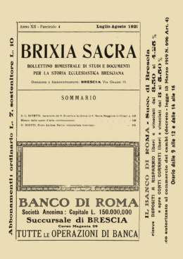 n. 4 - Brixia Sacra