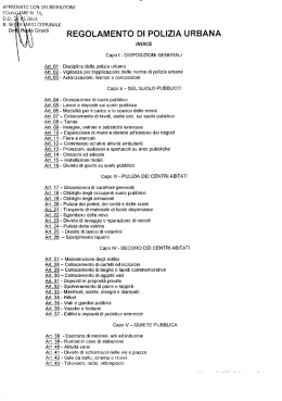 Testo (File "Regolamento di Polizia Urbana" di 358