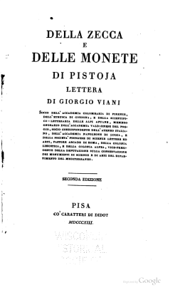 delle monete - Numismatica Italiana