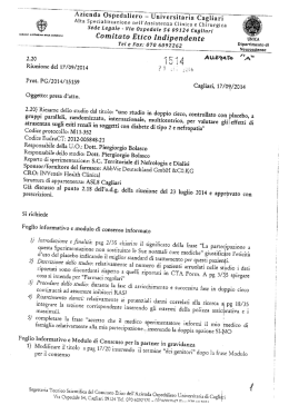 Delibera n. 1514 del 28/10/2014
