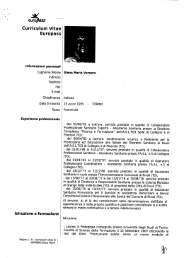 Curriculum
