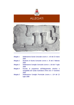 Copertina Allegati atti