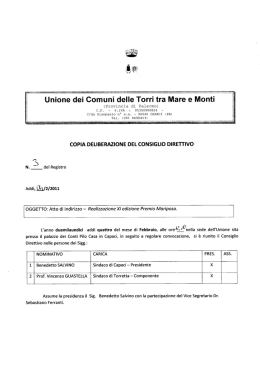 Unione dei Comuni delle Torri tra Mare e Monti