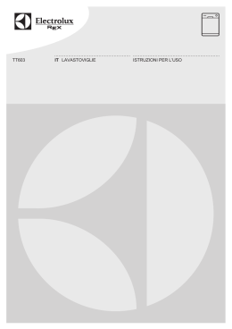 Lavastoviglie Incasso Electrolux Rex Elettronica