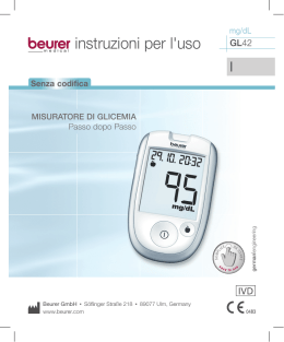 instruzioni per l`uso