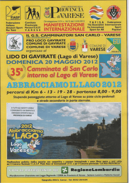 M - G.S. Camminatori San Carlo