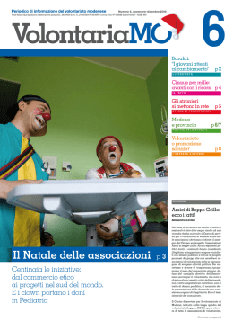 Volontariamo n.6 - dicembre 2008