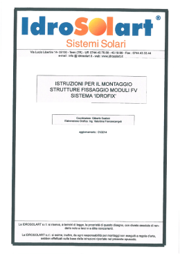 scarica le istruzioni al montaggio