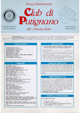 visualizza il file - Rotary Club Putignano