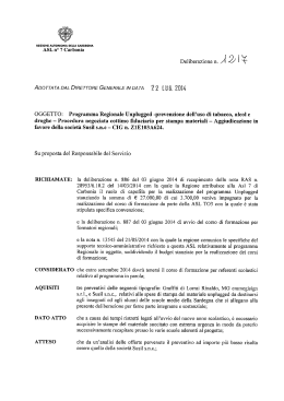Delibera del 22 Luglio 2014, N.1217 [file]