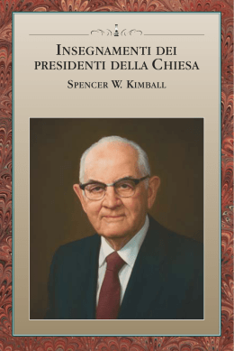 Insegnamenti dei presidenti della Chiesa: Spencer W. Kimball