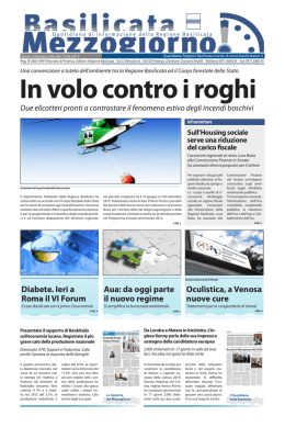da oggi parte il nuovo regime Oculistica, a Venosa nuove cure