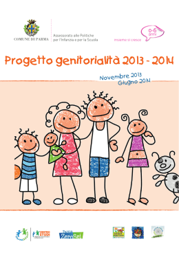 Progetto genitorialità 2013 - 2014 - Centro Studi