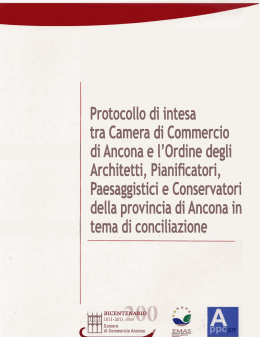 Ordine degli Architetti PCC di Ancona