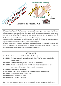 Ostia - Teatro Nino Manfredi