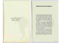 Opuscolo commemorativo in memoria di Giovan Battista Lanzarini