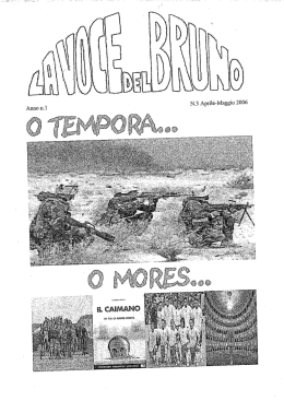 La Voce del Bruno aprile