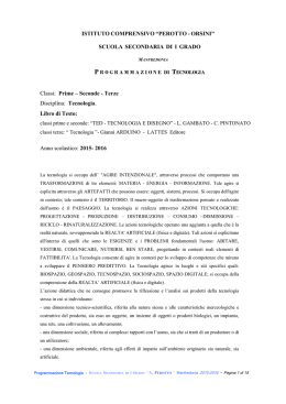Tecnologia competenze 2015 - Istituto Comprensivo "N. Perotto &ndash; V