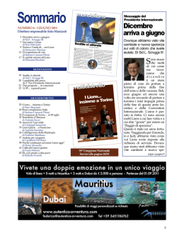 LION GIUGNO 2011 - Rivista ufficiale dei Lions Italiani