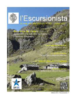 Ottobre - unione escursionisti torino