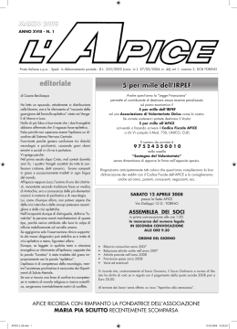 Marzo 2008 - Associazione Piemontese contro l`Epilessia