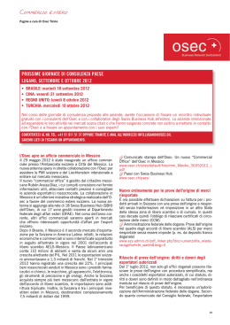Newsletter Osec Ticino luglio/agosto 2012