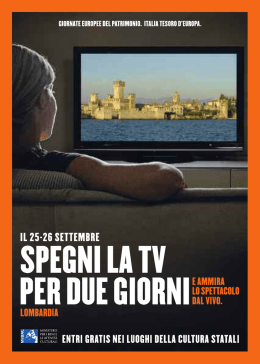 Lombardia - Ministero dei Beni e le Attivit&agrave; Culturali