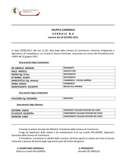 Obiettivo strategico - Camera di Commercio