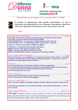 newsletter6 - Comune di Macerata