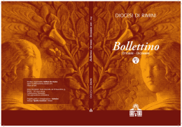 Ottobre - Dicembre - Diocesi Di Rimini