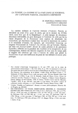 la tunisie, la guerre et la paix dans le journal du